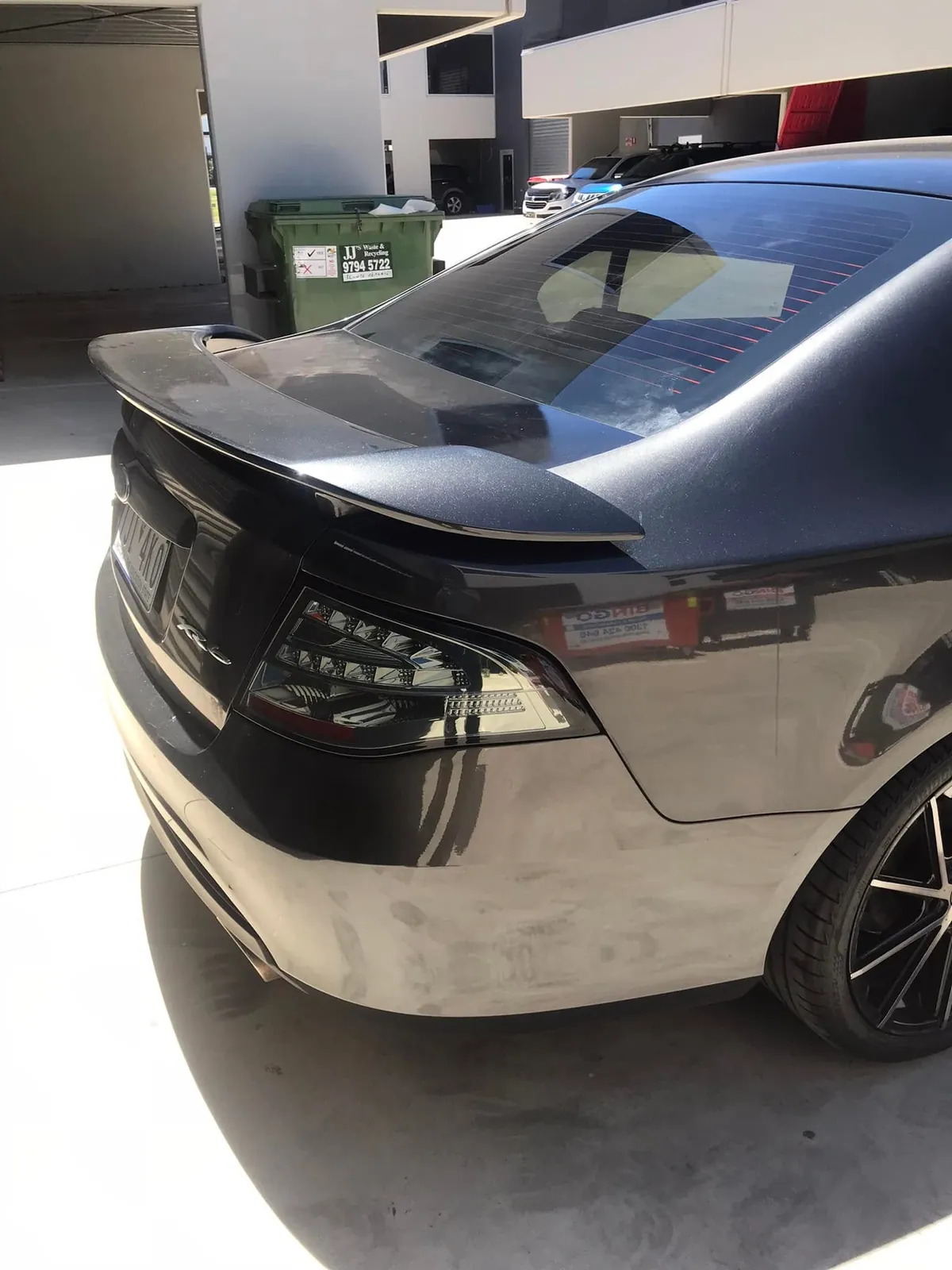 Car with professional window tint by KEN Express