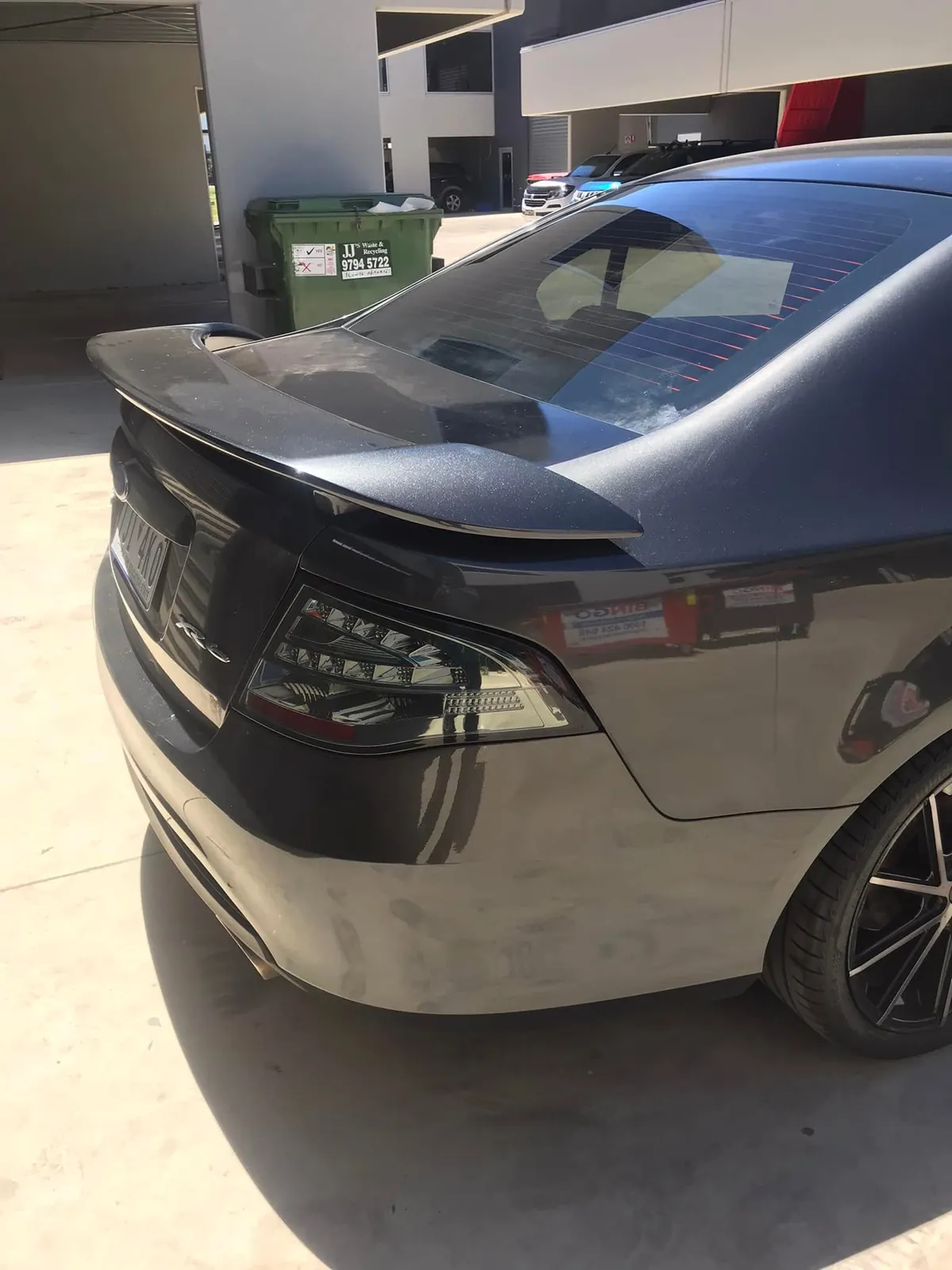 Car with professional window tint by KEN Express