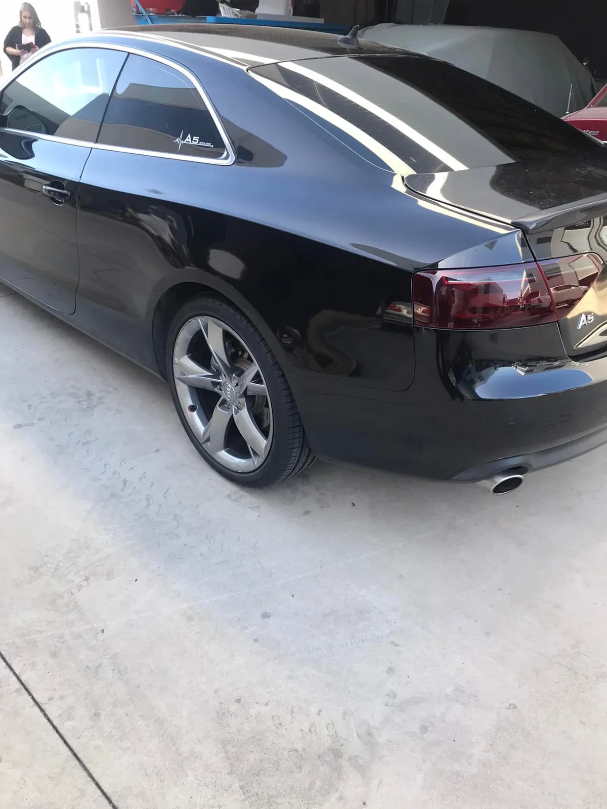 Car with professional window tint by KEN Express