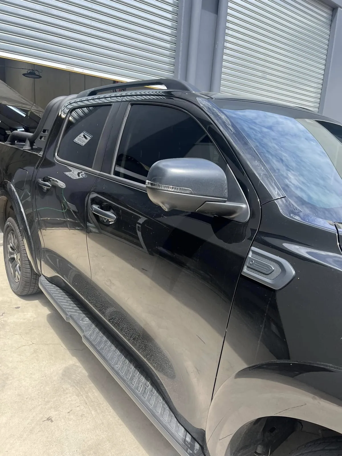 Car with professional window tint by KEN Express