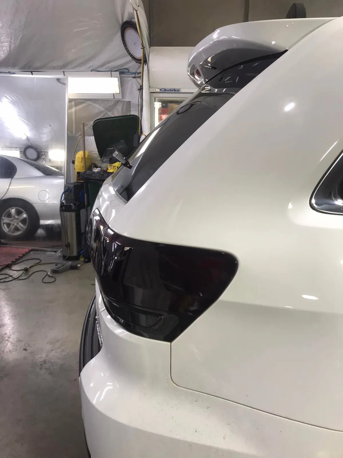 Car with professional window tint by KEN Express