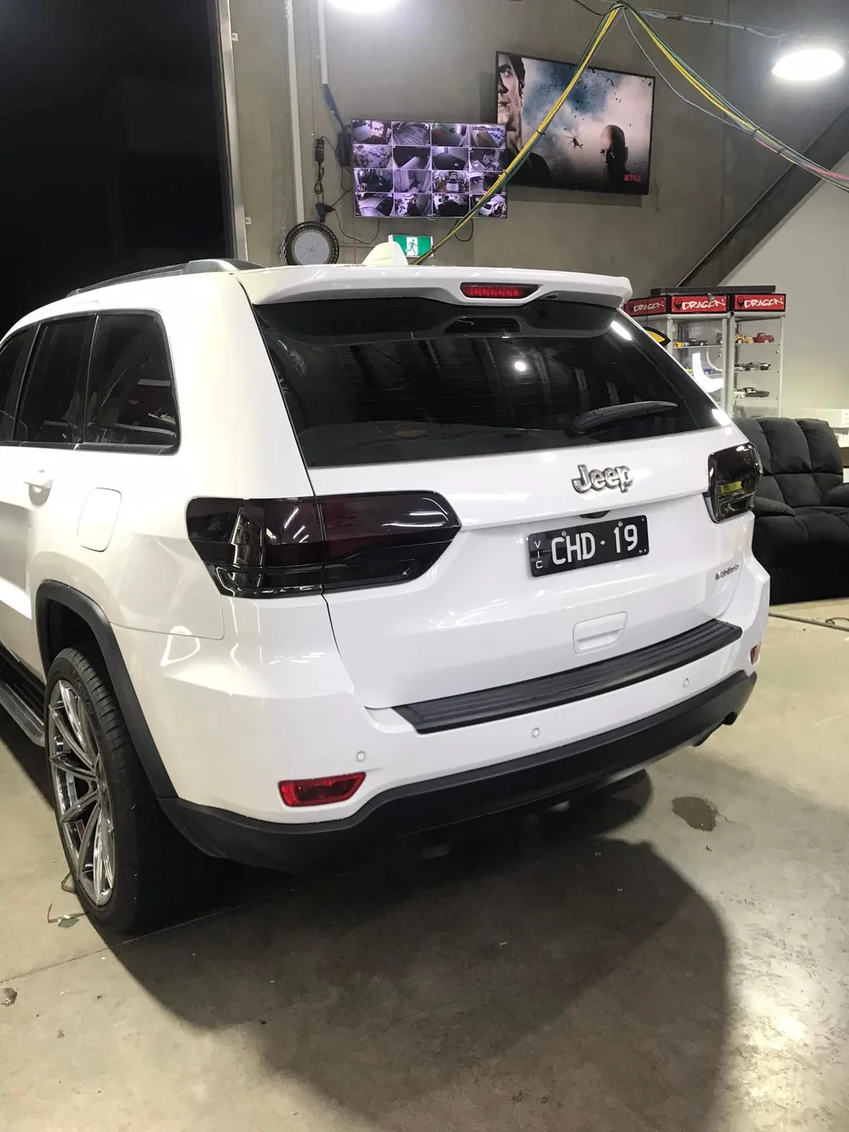 Car with professional window tint by KEN Express