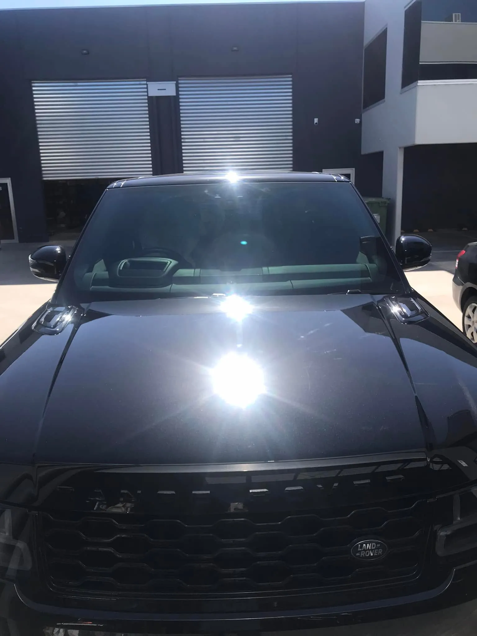 Car with professional window tint by KEN Express