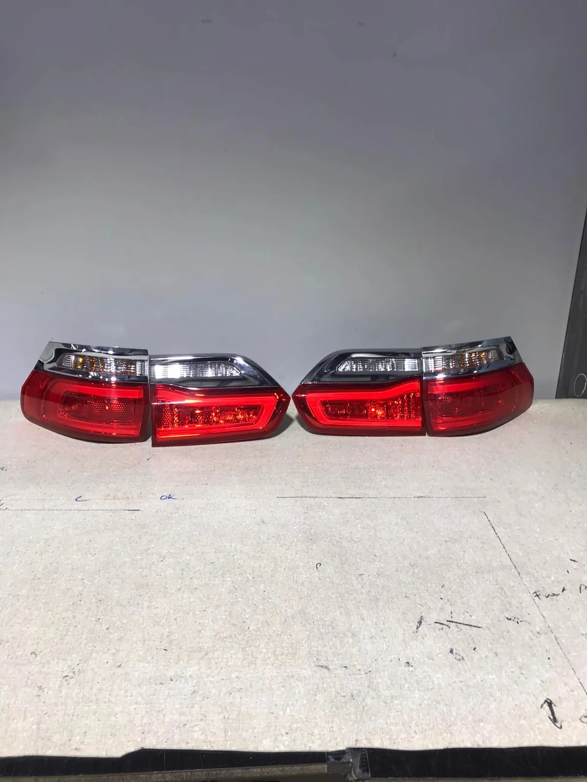 Tail light tinting